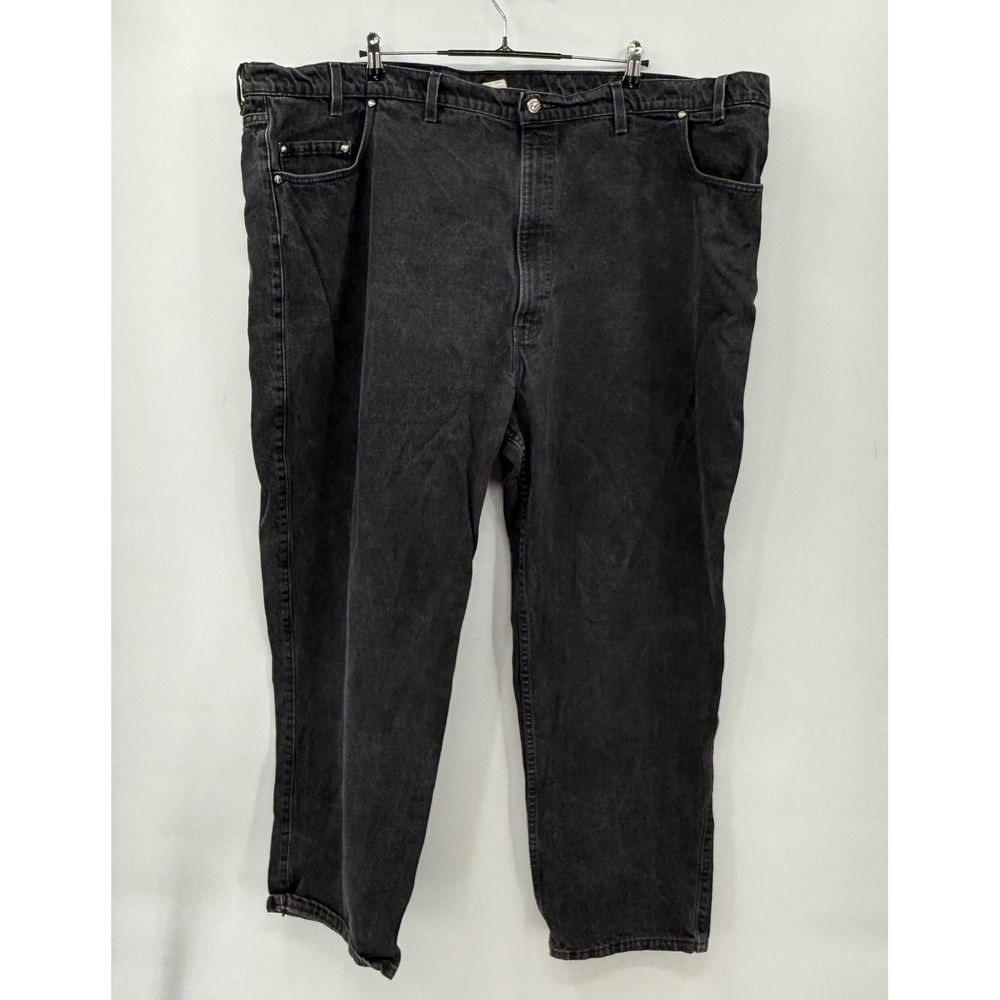 Levi's‎ 545 Loose Fit Black Denim Jeans Mens Size W54 L30